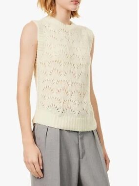 ME+EM
Lotty Lace-Stitch Knitted Jumper